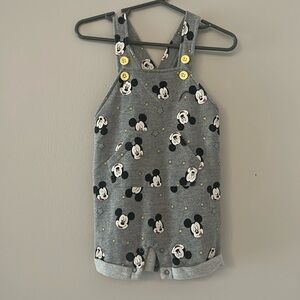 MICKEY MOUSE OVERALLS 12M